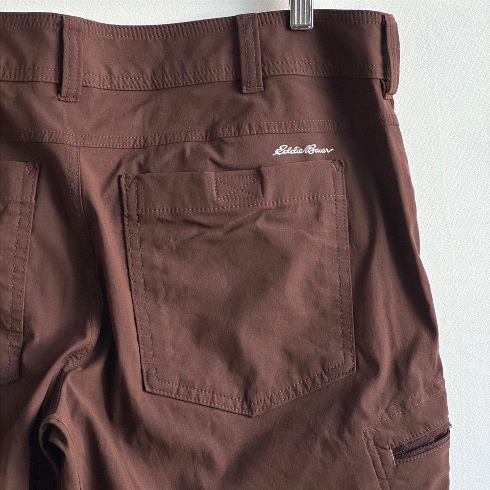 Eddie Bauer First Ascent Guide Pro Pants Mens 40x32 Brown Hiking Outdoor Utility - Picture 10 of 11